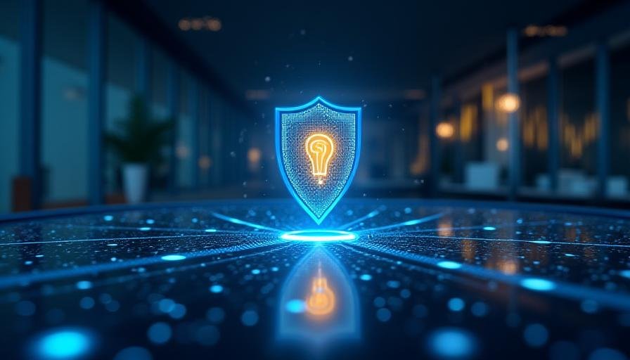 Illustration of secure digital data management